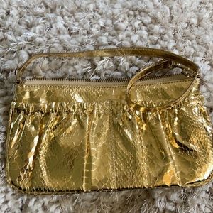 Express gold wristlet